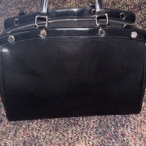Louis Vuitton black epi texture leather